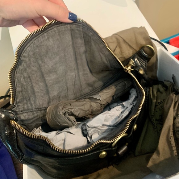 Campomaggi Belt bag “Mamorè” BLACK Leather- READ DESCRIPTION MISSING STRAP - Picture 7 of 11